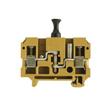 Mérő-bontó sorkapocs 27A 500V csavaros csavaros sárga SAKC 10/35 2 STB4 KRG Weidmüller