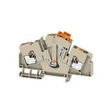 Mérő-bontó sorkapocs 30A 500V dugaszolós bézs 0.5-6mm2/sokerű ATTB 6 Weidmüller