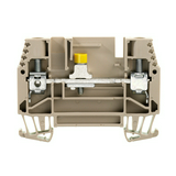 Mérő-bontó sorkapocs 41A 500V csavaros csavaros bézs 0.5-10mm2/sokerű WTQ 6/1 Weidmüller