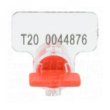 Mérőóra plomba 27x13mm (20db) műanyag TRACON