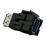 Merten adatcsatlakozó betét közp. fedéllel USB 3.0 fekete címketartó nélkül Schneider