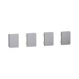 Merten-SD KNX gomblap 4pár=8gomb PB Flex nemesacél MTN6194-hez  Schneider