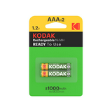 Mikro akkumulátor 2db 1.2V 1000mAh nikkel-fém-hidrid LR03 Micro(AAA/R03) AAA R2U KODAK