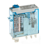 Miniatűr ipari  relé 16A 1-v dugaszolós 12VDC monostabil IP40 46.61.9.012.0040 FINDER