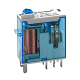 Miniatűr ipari  relé 8A 2v dugaszolós 12VDC monostabil IP40 46.52.9.012.0040 FINDER