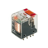 Miniatűr ipari relé tesztgombbal 12A 4-v dugaszolós 207-253VAC monostabil RCM570T30 Weidmüller