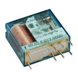 Miniatűr relé 10A 2v 10A 12VDC monostabil IP20 40.62.9.012.0000 FINDER
