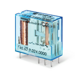 Miniatűr relé 10A 2v 10A 24VDC monostabil IP20 40.62.9.024.0000 FINDER