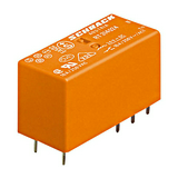 Miniatűr relé 16A 1-v NYÁK 24VDC monostabil Schrack