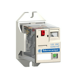 Miniatűr relé 3A 4v dugaszolós 24VDC monostabil IP20 LED Zelio RXM Schneider