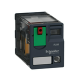 Miniatűr relé 6A 4v 120V50Hz monostabil IP20 LED Zelio RXM Schneider