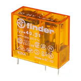 Miniatűr relé NYÁK/dugasz 10A 1-v 110VAC monostabil IP20 40.31.8.110.0000 FINDER