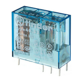 Miniatűr relé NYÁK/dugasz 8A 2v 8A 12VDC monostabil IP20 40.52.9.012.0000 FINDER