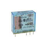 Miniatűr relé NYÁK/dugasz AgNi 16A 1v 16A 12VDC monostabil IP20 40.61.9.012.1000 FINDER