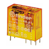 Miniatűr relé NYÁK/dugasz AgNi 16A 1v 16A 230V50Hz monostabil IP20 40.61.8.230.1000 FINDER