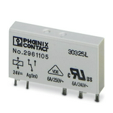 Miniatűr teljesítményrelé keskeny NYÁK/dugasz 6A 1-v 36-165VDC REL-MR- 60DC/21 PHOENIX CONTACT
