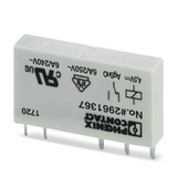 Miniatűr teljesítményrelé keskeny NYÁK/dugasz 6A 1-v monostabil REL-MR-  4,5DC/21 PHOENIX CONTACT