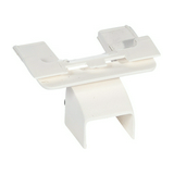 Minicsatorna adapter 20x12,5-höz műanyag fényesfehér DLP mini LEGRAND