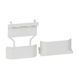 Minicsatorna adapter 31613-kerethez 20mm-mé műanyag fényesfehér DLP mini LEGRAND