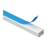 Minicsatorna öntapadós műanyag 20mm x 12.5mm x 2010mm x fehér kezeletlen DLP mini LEGRAND