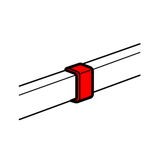 Minicsatorna toldástakaró 32x20-hoz 32mm-sz 20mm-mé szimmetrikus kezeletlen DLP mini LEGRAND
