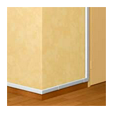 Minicsatorna válaszfallal 20mm x 2100mm kezeletlen műanyag fényesfehér DLPlus mini LEGRAND