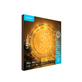 Modee Karácsonyi LED Dekoráció Ablakra HARANG Elemes C3008 (48LED D30cm) IP20