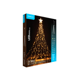 Modee Karácsonyi LED Dekoráció Adapteres KARÁCSONYFÁRA CSILLAG+3M szálak C3000 (300LED/3m) warm M