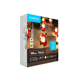 Modee Karácsonyi LED Füzér Dekor HARANGOK Elemes C3021 (10LED/90cm/10cm) warm IP20