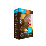 Modee Karácsonyi LED Füzér Dekor MIKULÁSOK Elemes + Csipesz C3013 (10LED/90cm/10cm) warm IP20