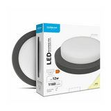 LED hajólámpa kerek falonkívüli 1x 12W 220-240V AC 1160lm 4000K IP65 25000h Modee