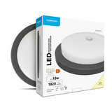 LED hajólámpa kerek 5m-érzékelős falonkívüli 1x 18W 220-240V AC 1820lm 4000K IP65 25000h Modee