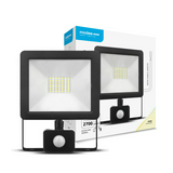 LED fényvető érzékelős 30W 220-240V AC 2700lm 4000K fekete alumínium IP65 A2-series Modee
