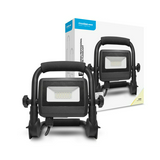 LED fényvető munkalámpa hordozható 10W 220-240V AC 1300lm 4000K fekete-ház alumínium A2 Modee