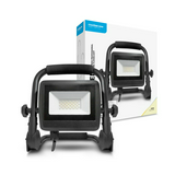 LED fényvető munkalámpa hordozható 30W 220-240V AC 3900lm 4000K fekete-ház alumínium A2 Modee
