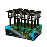 LED kerti szolár lámpatest leszúrható 0,1Ah Ni-MH AAA akku 8h 12db 1,2V DC 9500-10000K IP44 Modee