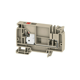 Moduláros elosztó sorkapocs TS35 57A 250V bézs 0.5-10mm2/érvéghüvely AAP21 10 LO RD Weidmüller