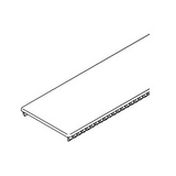 Modultakaró műanyag fehér 51mmx 1000mmx ZA2 1000mm weiß Pollmann
