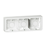 Mosaic kiemelődoboz 1-es vízszintes fehér műanyag IP2X LEGRAND