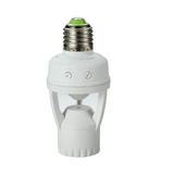 Mozgásérzékelő E27-foglalattal 6m/előre 360° PIR 60W 230V fehér IP20 ANCO