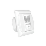 Mozgásérzékelő falba 7m/előre 150° PIR 1200W 230V fehér IP20 MERGE JQ-L KANLUX