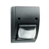 Mozgásérzékelő falra 12m/előre COM1 160° PIR 600W 230V fekete IP54 IS 2160 ECO STEINEL