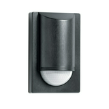 Mozgásérzékelő falra 180° PIR 24m-érzékelésátmérő 1000W 230V fekete IP54 IS 2180-2 STEINEL