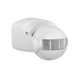 Mozgásérzékelő falra billenthető 10m/előre 165° PIR 1200W 230V fehér IP44 ALER JQ-30-W KANLUX