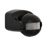 Mozgásérzékelő falra billenthető 12m/előre 160° PIR 1200W 230V fekete IP44 ALER JQ-30-B KANLUX