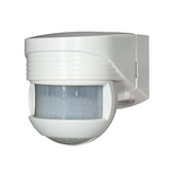 Mozgásérzékelő kültéri falra 12x10m 140° PIR 1000W 230V fehér IP44 LC-Click-N 140 B.E.G.