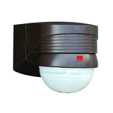 Mozgásérzékelő kültéri falra 16x20m 280° PIR 2000W 230V barna IP44 LC-Plus 280 B.E.G.