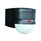 Mozgásérzékelő kültéri falra 16x20m 280° PIR 2000W 230V fekete IP44 LC-Plus 280 B.E.G.