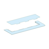 Kábelbevezető lemez vakfedél porszórt acél 600mmx 180mm Prisma G Schneider
