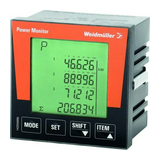 Multifunkciós teljesítménymérő 1/5A 96x96mm MODBUS A-mérő  V-mérő POWER MONITOR Weidmüller